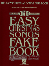 Easy Christmas Songs Fake Book: Over 100 Songs in the Key of "C"